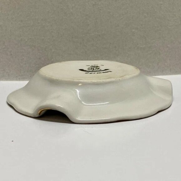 Vintage Porcelain Limoges Courting Couple Fragonard Dish Germany Ash Tray EUC - Picture 4 of 6